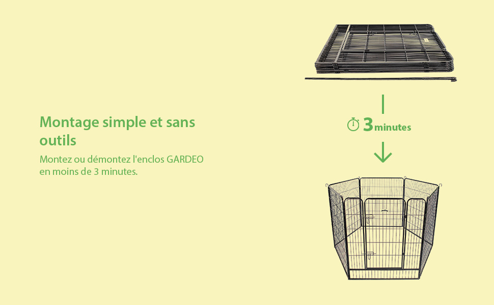 montage simple sans outils