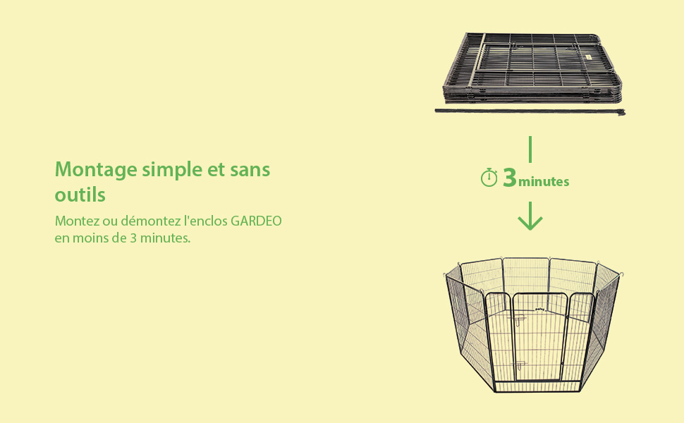montage simple sans outils