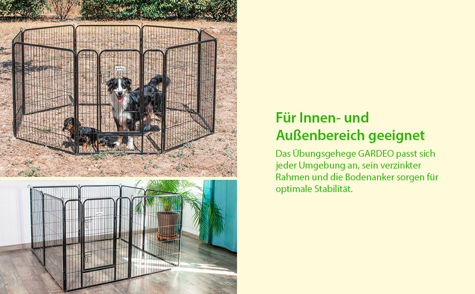 Hunde-, Welpen- und Kaninchengehege GARDEO