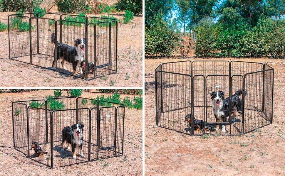 Parc Enclos pour chien chiot et lapin modulable