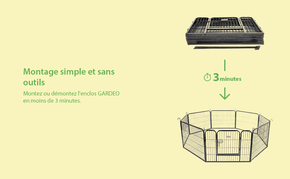 montage simple sans outils